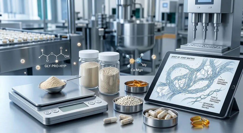 Mineral + Collagen Supplements: Manufacturing Controls That Keep Bone and Joint Formulas on Track