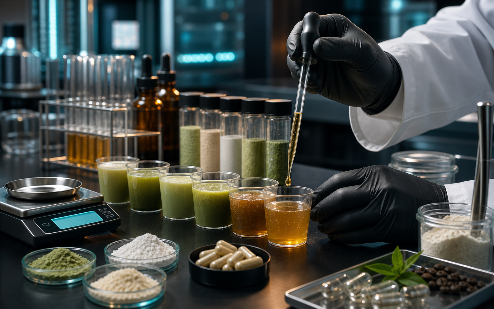 Inside a Focus Drink Mix: Dose, Bitterness, and Powder Flow